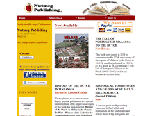 Tablet Screenshot of nutmegpublishing.com